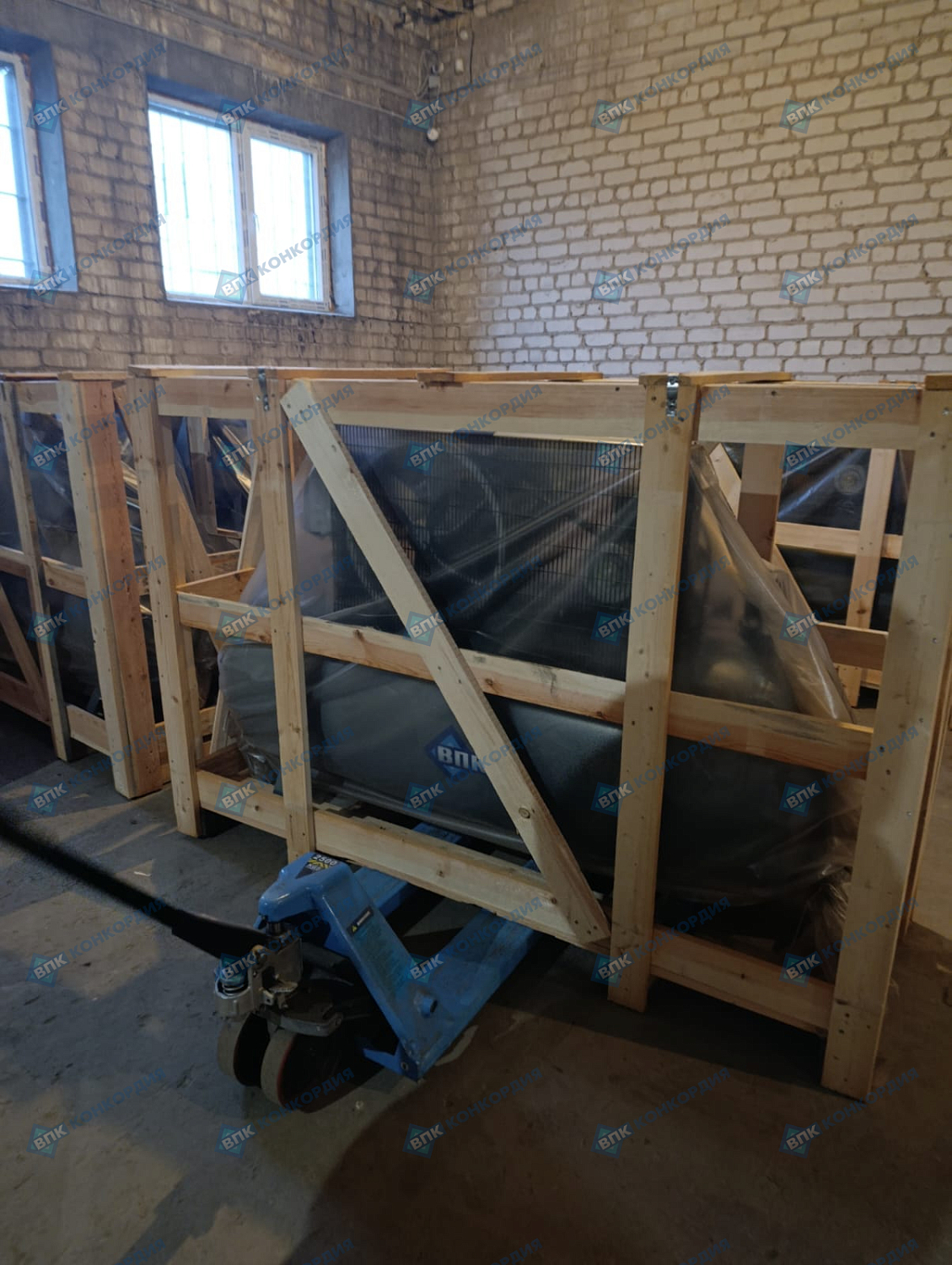 Отгрузка компрессора Remeza СБ4/Ф-500.LT100-7,5 кВт в г. Волгоград