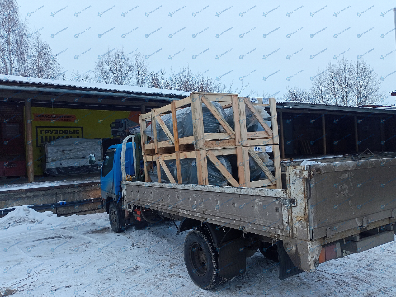 Отгрузка вертикальных ресиверов REMEZA РВ 500.11.00 в г. Красноярск