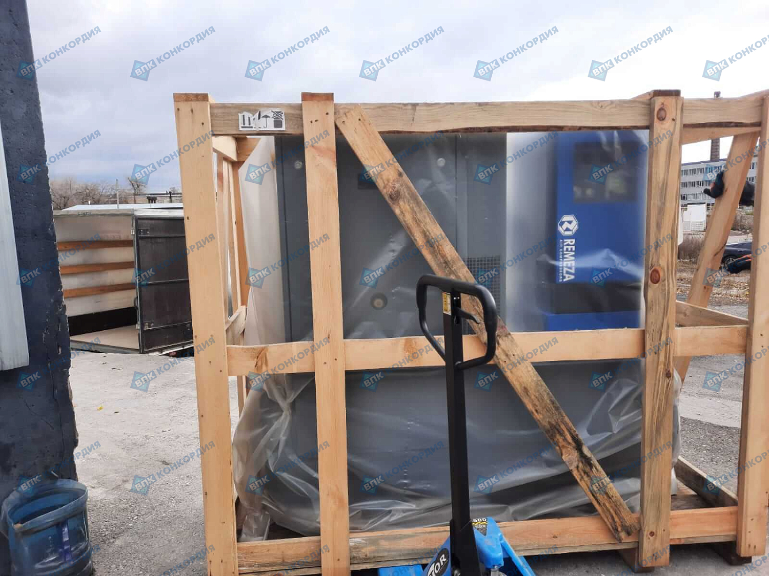 Отгрузка винтового компрессора ZAMMER SKTG7,5-10-500/O в г. Волгоград