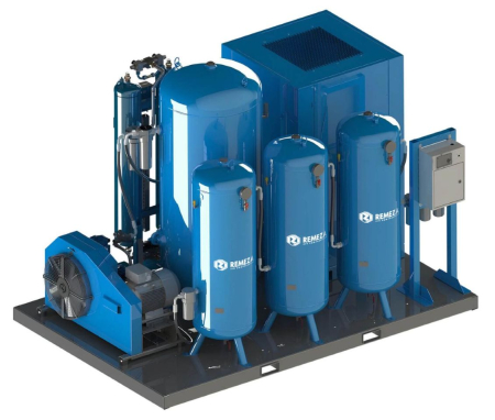 Модульная компрессорная станция Ремеза МКР75-3-10 фото