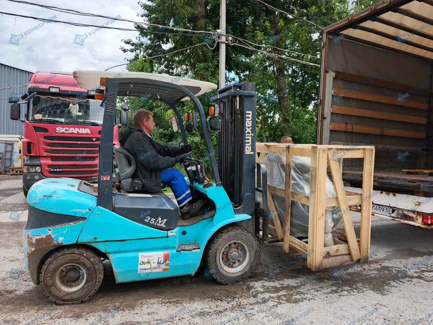 Отгрузка поршневых компрессора Remeza СБ4/Ф-500.LB75 в г. Москва